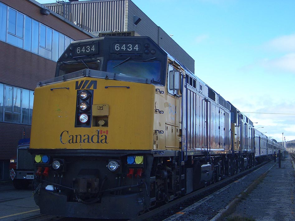 trans canada train
