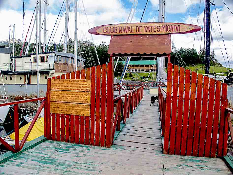 Micalvi Sailing Club Puerto Williams Base camp for Cerro Bandera